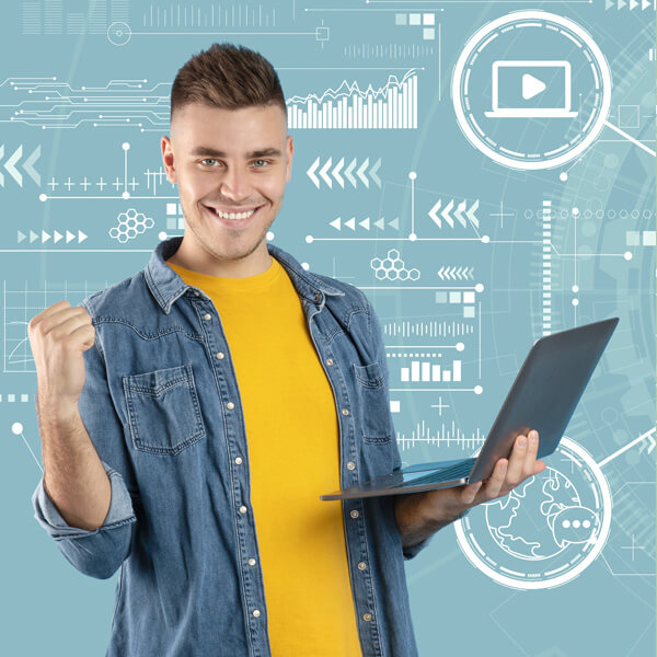 utente che ha visitato un sito web creato da mediaware - web agency a savona - ed è soddisfatto dell'esperienza di navigazione